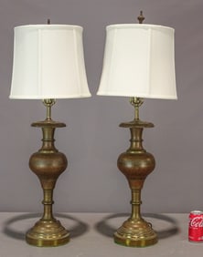 Pair Persian Lamps
