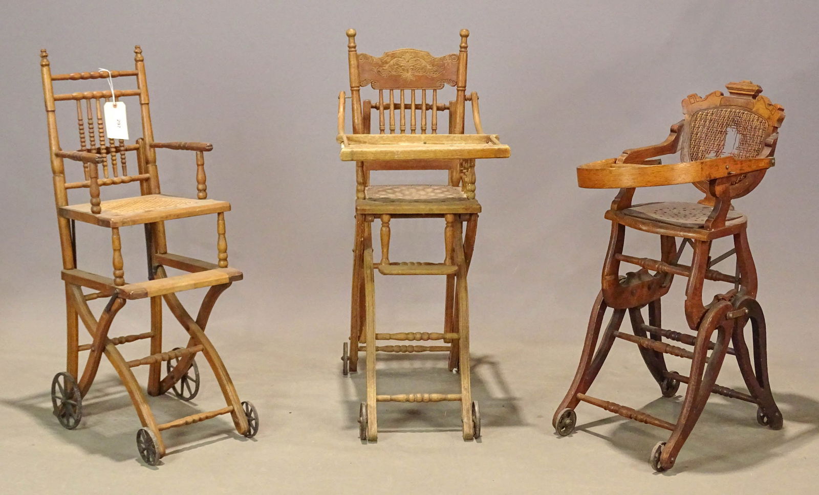 Victorian High Chair Lot (1 of 10)