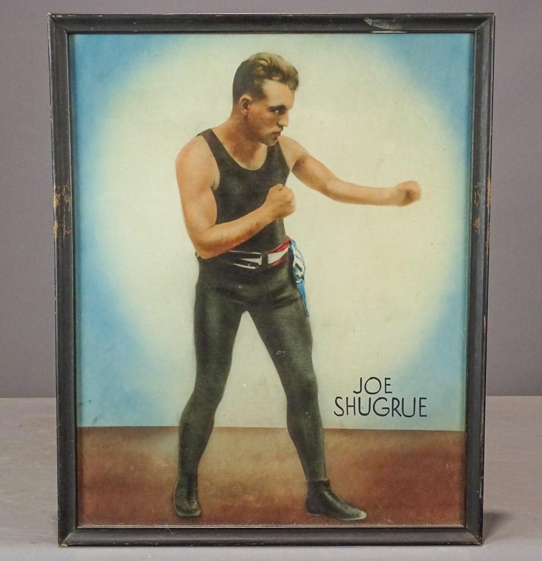 Air Brush Portrait of a Boxer (1 of 5)