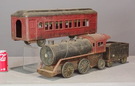 Pressed Steel Toy Train