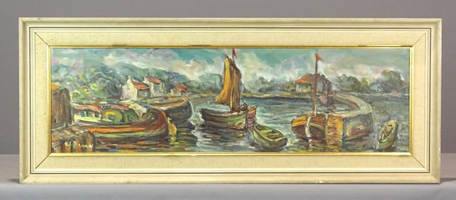 Harborscape Painting
