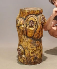 Folk Art Carved Element