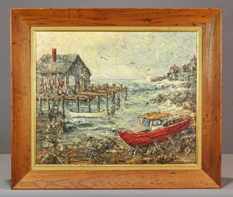 Harborscape Painting