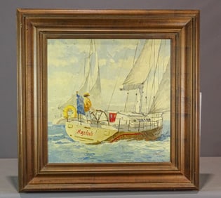 Painting: "Cristol Sailboat"