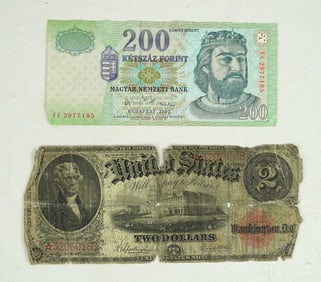 1917 $2.00 Bill