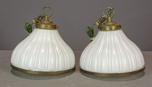 Pair of Hanging Lamps