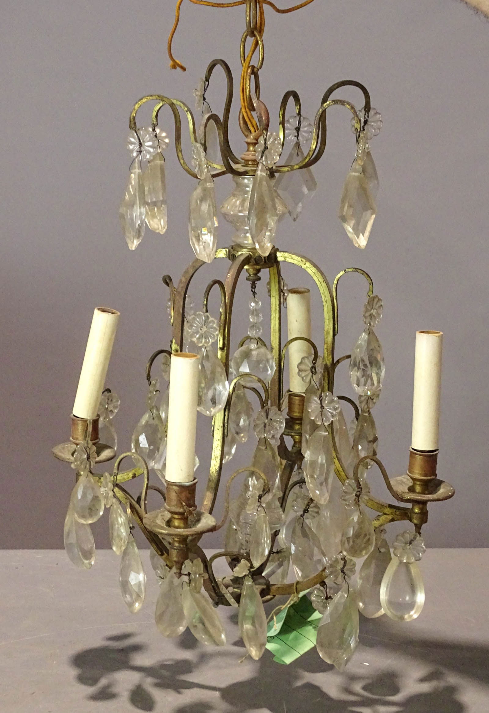 Chandelier: Chandelier, 19" Ht.