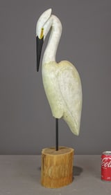 Crane Carving