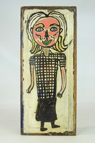 Panel Portrait of a Woman