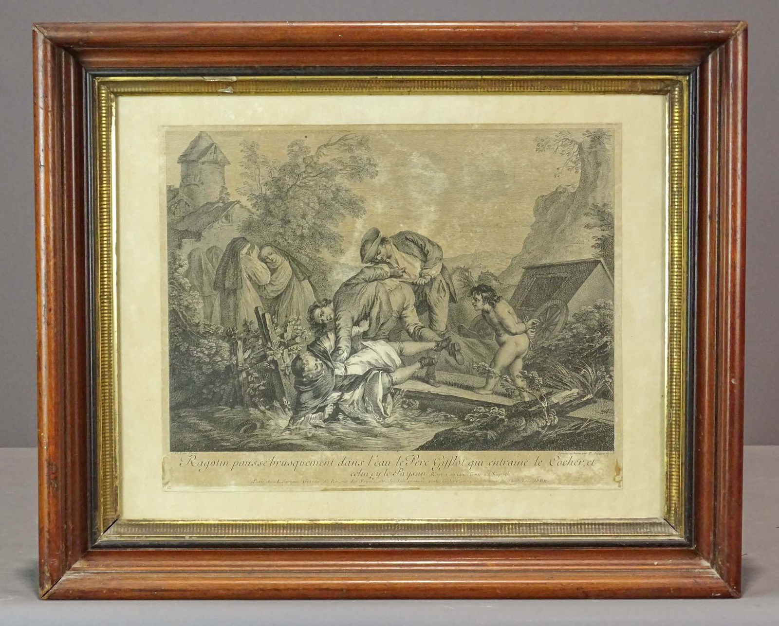 Framed Etching (1 of 9)