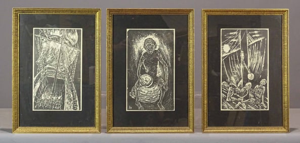 Black and White Print Lot