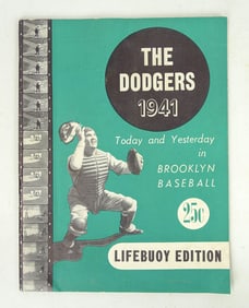 1941 Dodgers Program
