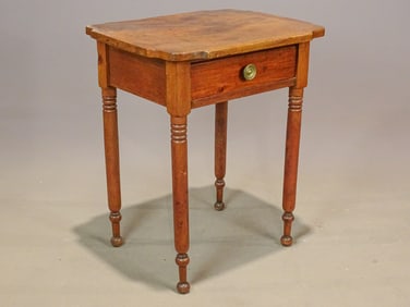 19th c. Single Drawer Stand