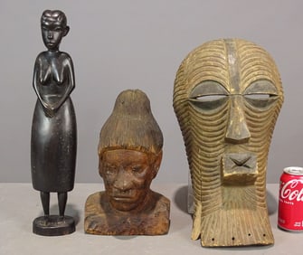Carved Mask Lot