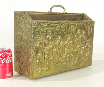 Brass Magazine Rack