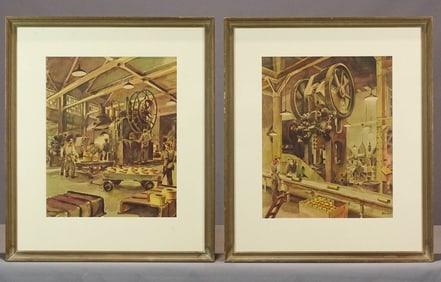Watercolor: Industrial Subject