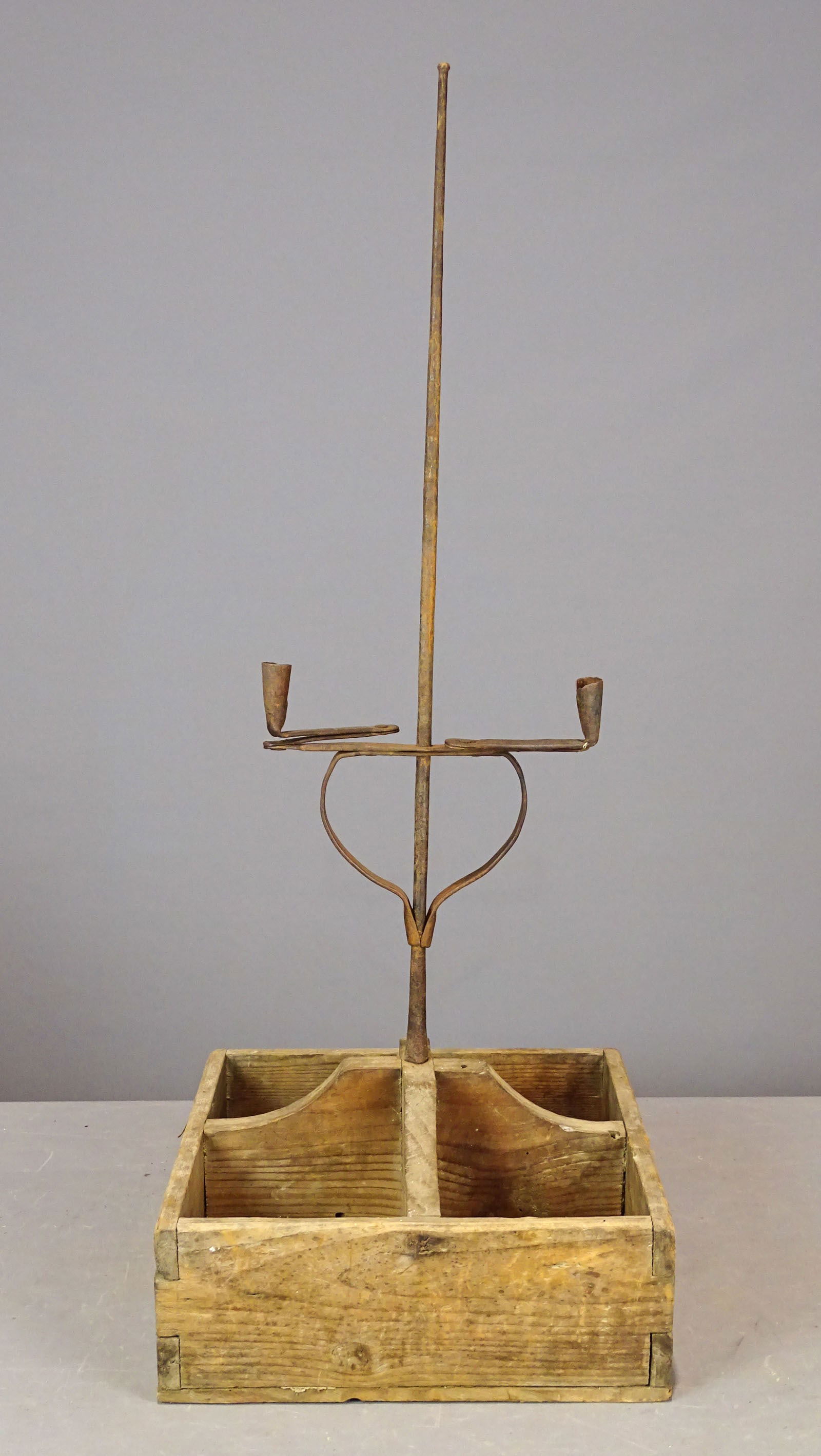 Cobblers Nail Box with Candle Holder (1 of 5)