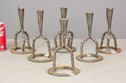 Iron Candlesticks