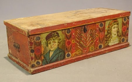 19th c. European Blanket Box