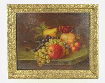 Painting: 19th c. Still Life