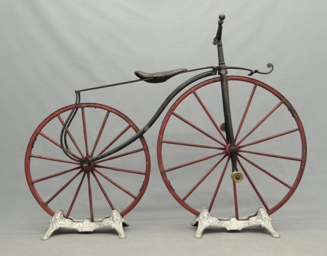 C. 1870 Boneshaker Bicycle