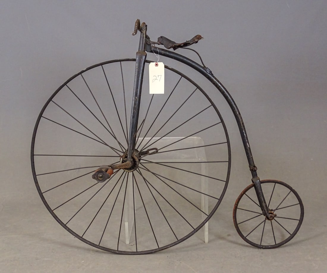 C. 1885 Child's High Wheel Bicycle (1 of 7)