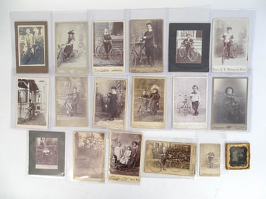Bicycle Photograph Lot