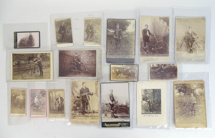Bicycle Photograph Lot