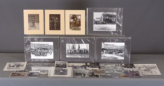 Bicycle Photograph Lot