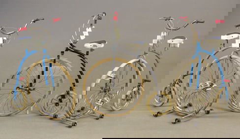 Vintage Aurelia High Wheel Bicycles