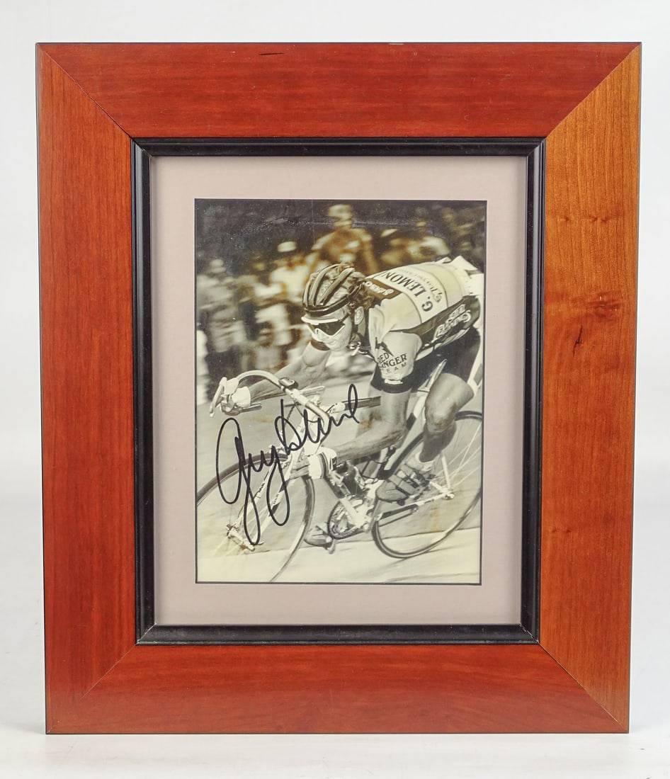 Greg Lemond Autographed Racing Photograph (1 of 4)