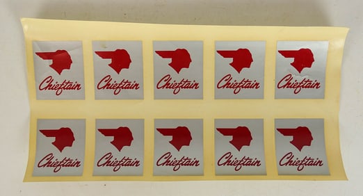 Dayton Chieftain NOS Stickers
