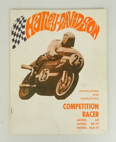 1977 Harley Davidson Booklet