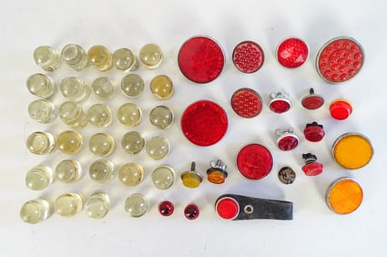 Vintage Bicycle Reflectors