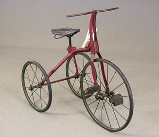 1920's Strap Steel Tricycle