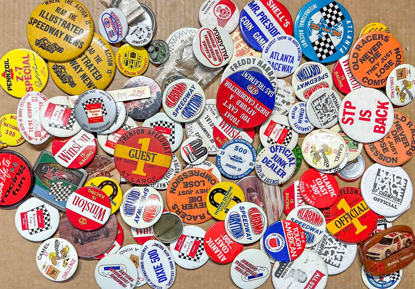 Racing Pinbacks (1 of 3)