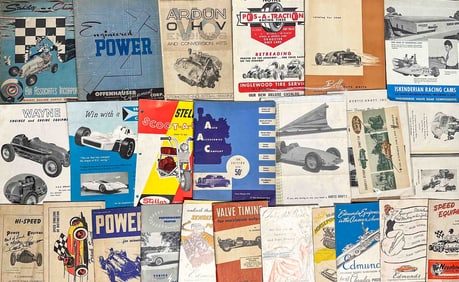 Speed Parts Catalogs Lot