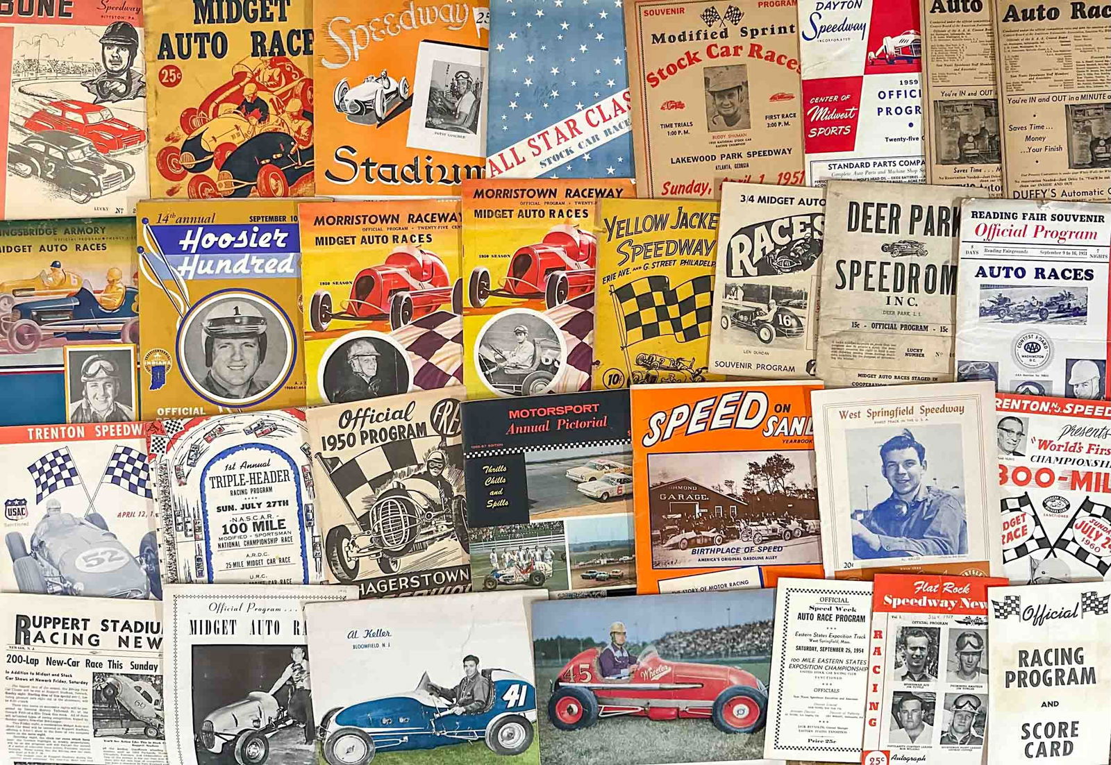 Racing Programs (1 of 4)
