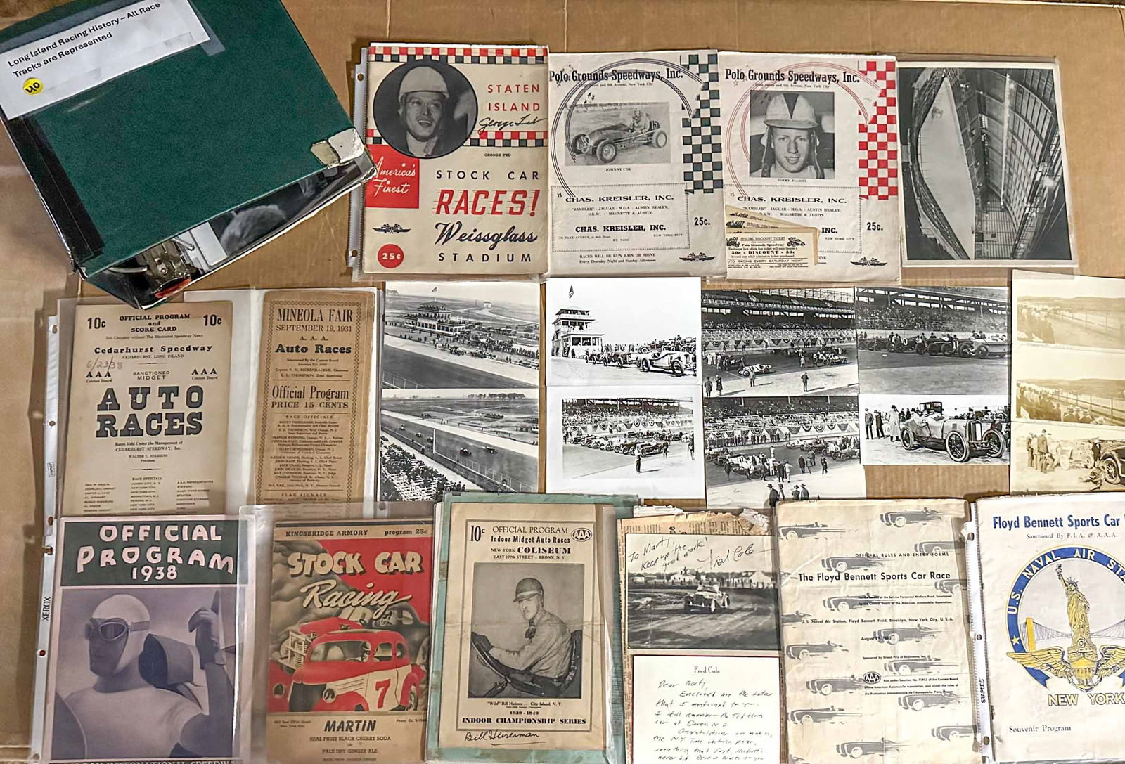 Racing Programs (1 of 3)