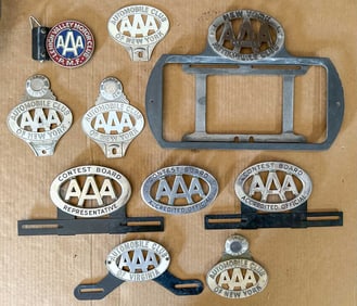 AAA Licensce Plate Lot
