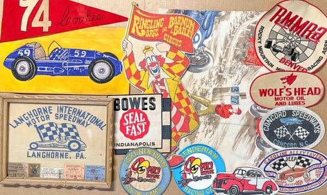 Racing Textiles, Patches Lot