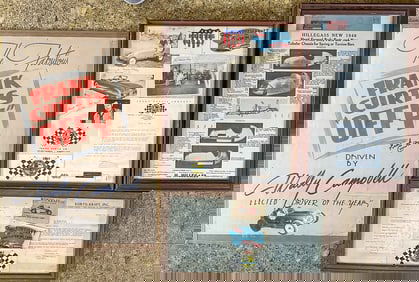 Racing Framed Lot