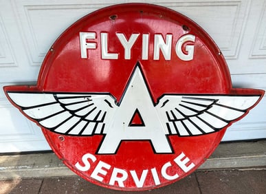 Flying A Sign