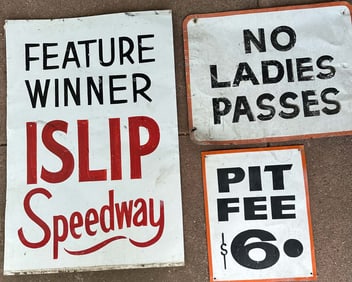 Race Related Signs