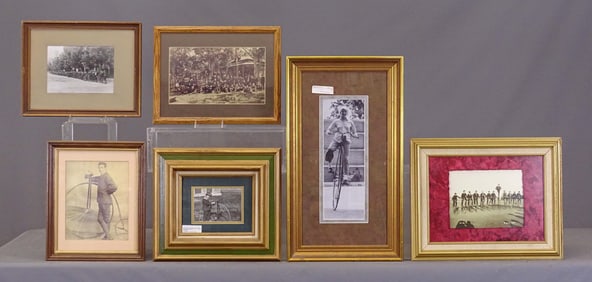 Framed Bicycle Photographs