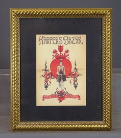 Harpers Bazaar Framed Print
