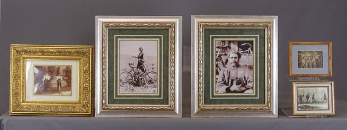 Framed Bicycle Photographs