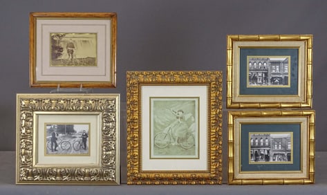 Framed Bicycle Photographs