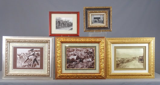 Framed Bicycle Photographs