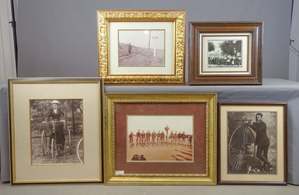 Framed Bicycle Photographs